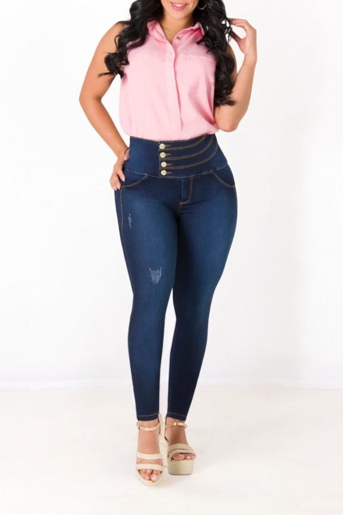 4 Shot Butt Lifting Jeans